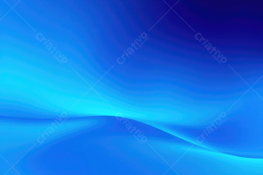 Fundo Abstrato Azul Gradiente Ondas Digitais Fluido