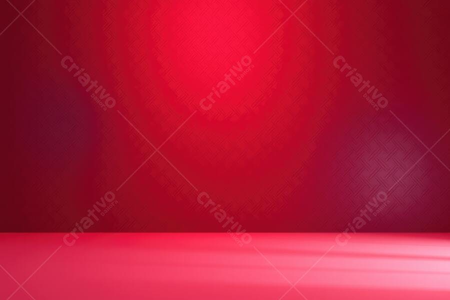 Foto Fundo Vermelho Sólido Estúdio Iluminação Gradiente