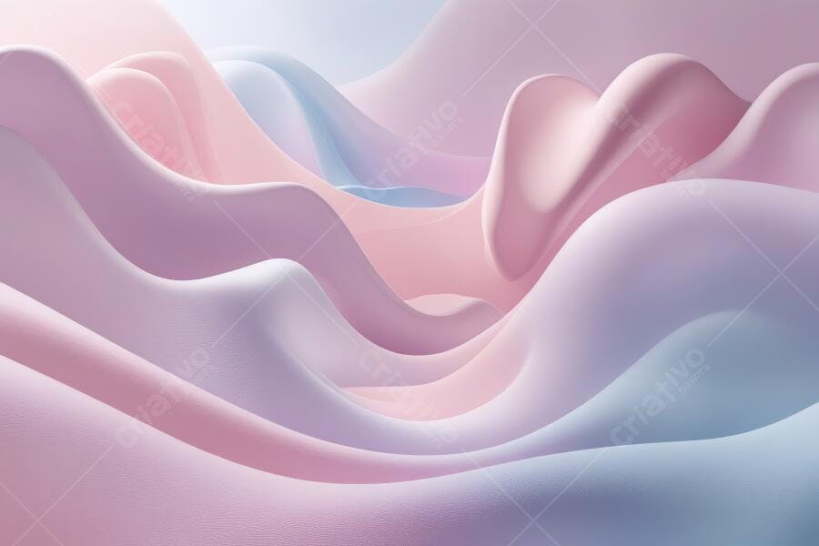 Fundo Abstrato Ondas Suaves Rosa Azul Roxo Gradiente