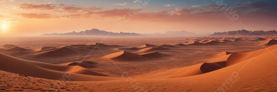 Foto Deserto Dunas Pôr do Sol Céu Laranja Paisagem Natural