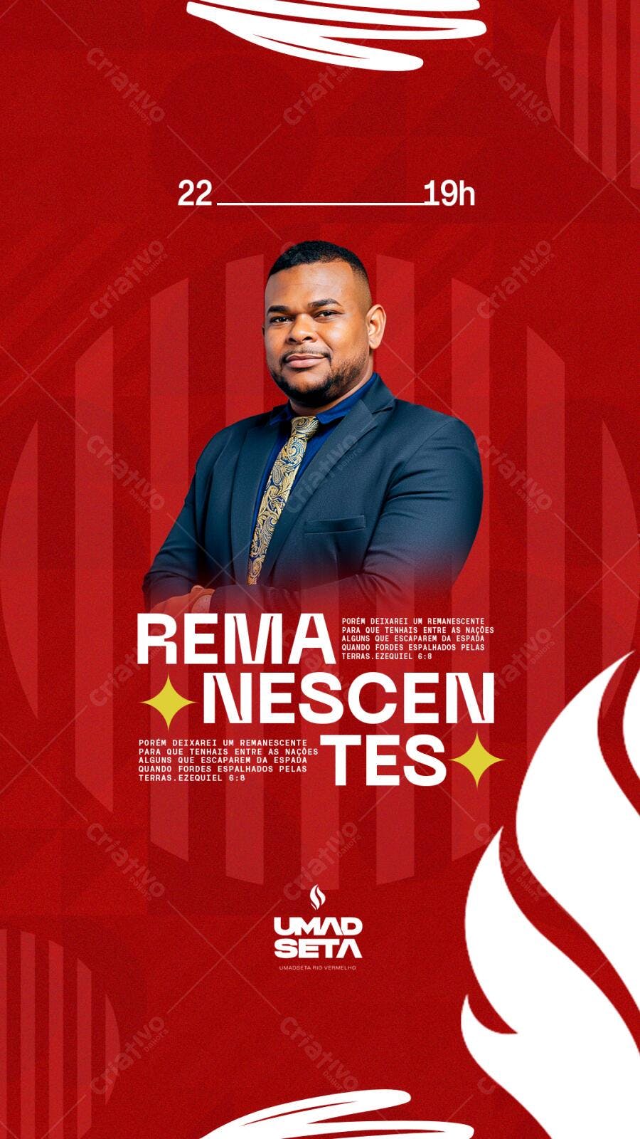 Story Instagram Evento Religioso ReMA NESCENTES PSD Editável