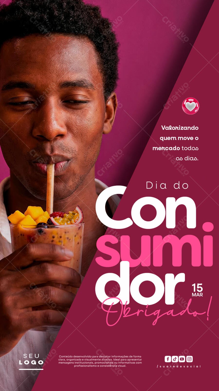 Story Dia do Consumidor 15 de Março PSD Editável