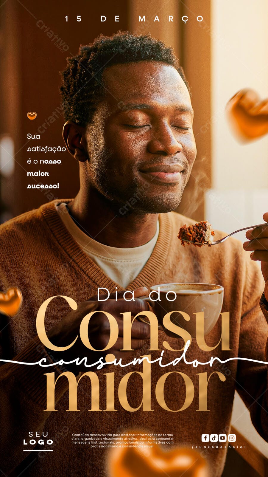 Story Instagram Dia do Consumidor 15 de Março PSD Editável