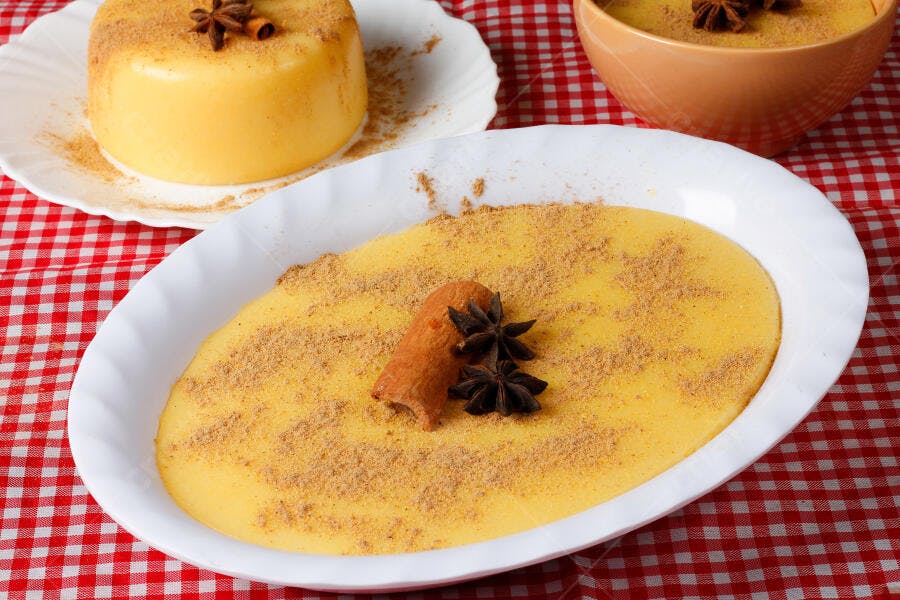 Foto Curau de Milho Doce com Canela e Anis Estrelado Festa Junina
