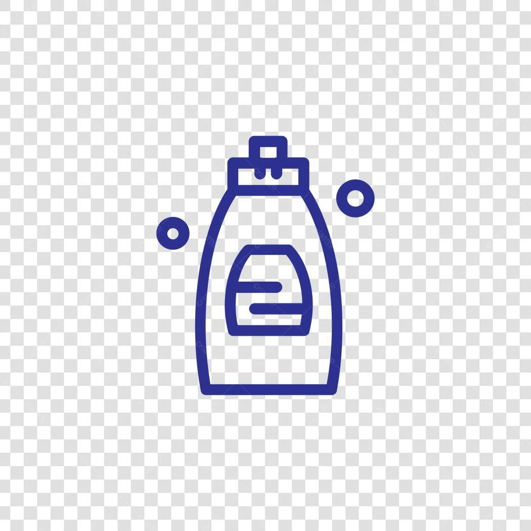 Ícone Frasco Amaciante Roupas Limpeza PNG Fundo Transparente
