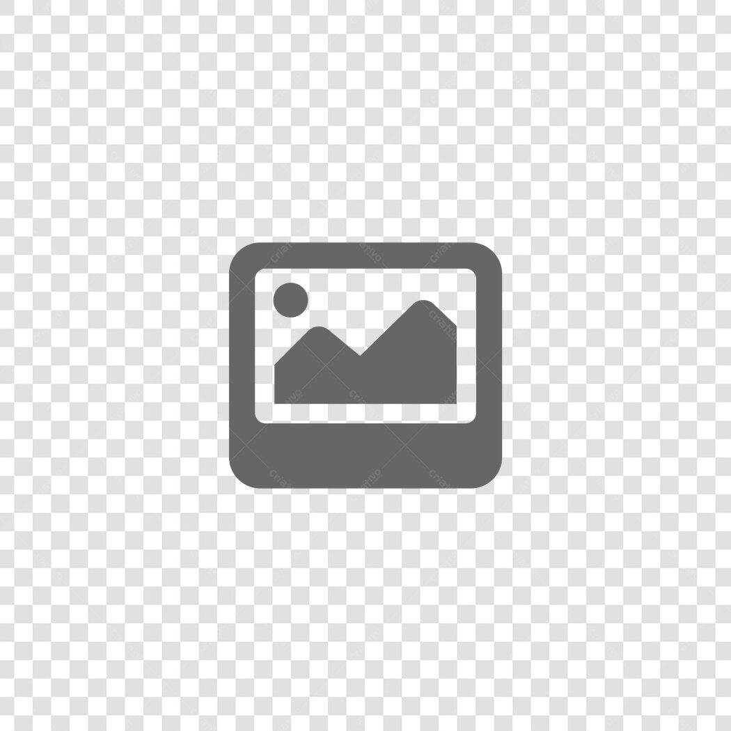 Ícone Imagem Montanhas Sol Flat Design PNG Fundo Transparente