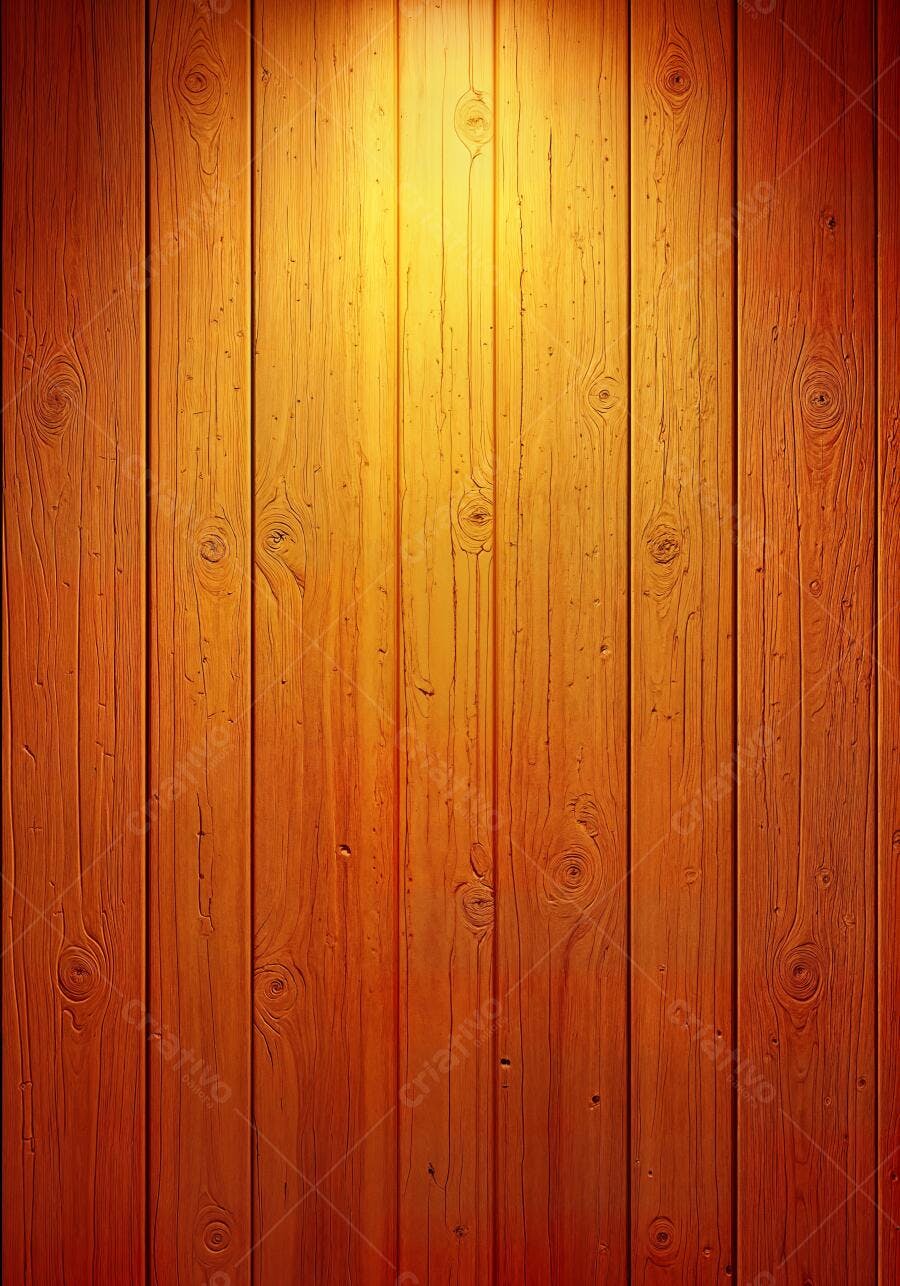 Foto Fundo de Madeira Rústica Iluminação Dourada Vertical