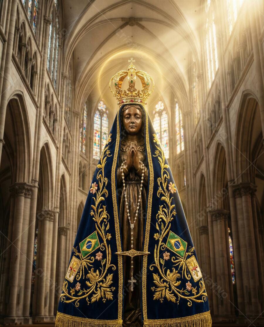 Foto Nossa Senhora Aparecida Basílica Santuário Iluminada