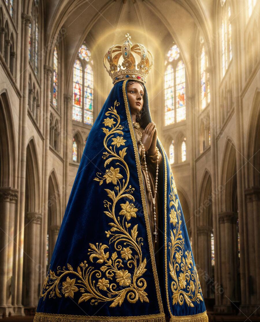 Foto Nossa Senhora Aparecida Imagem Religiosa Igreja