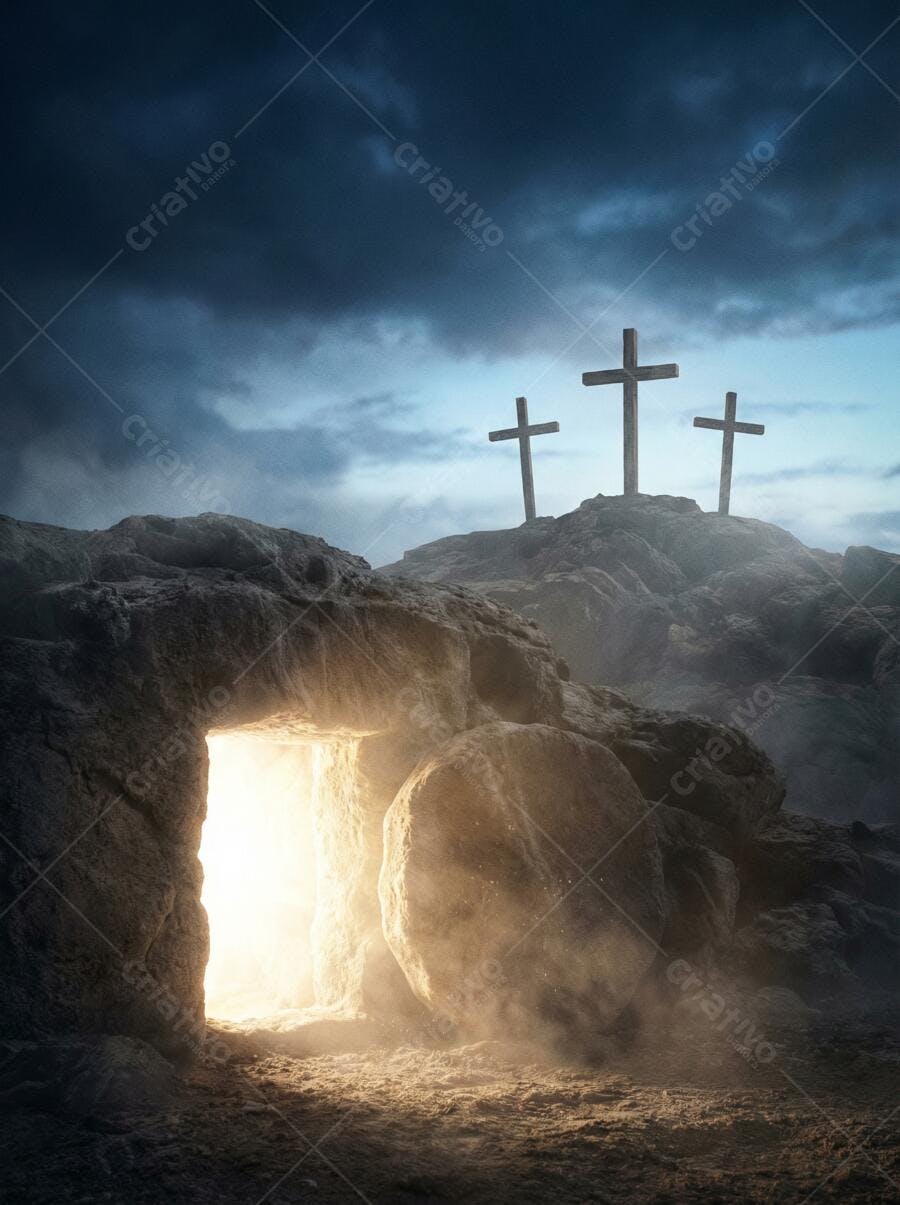 Foto Túmulo Vazio Jesus Cristo Ressurreição Páscoa