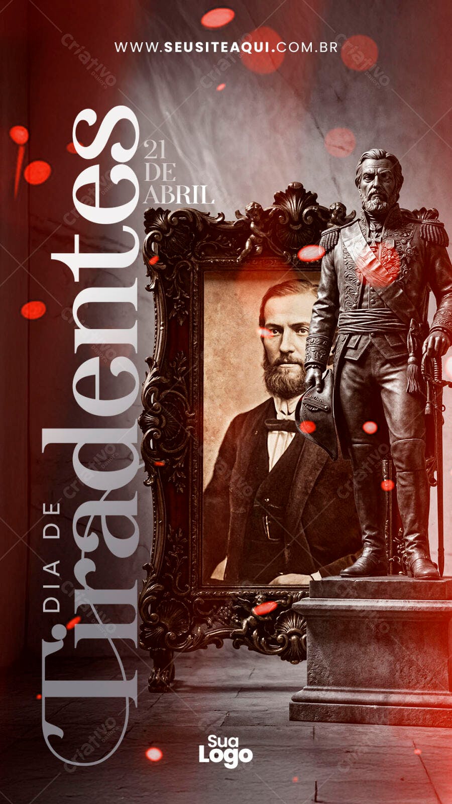 Story Dia de Tiradentes 21 de Abril PSD Editável