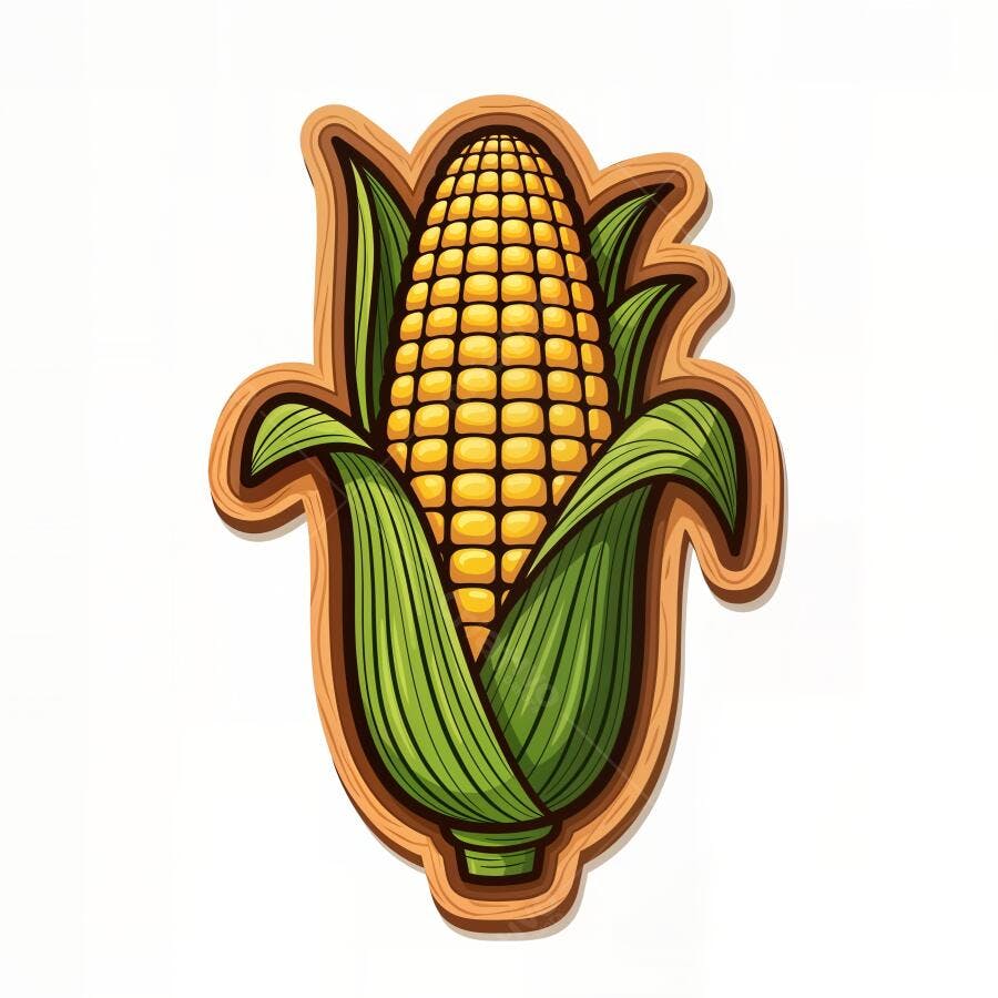 Ilustração Milho Verde Festa Junina Desenho Vetorial