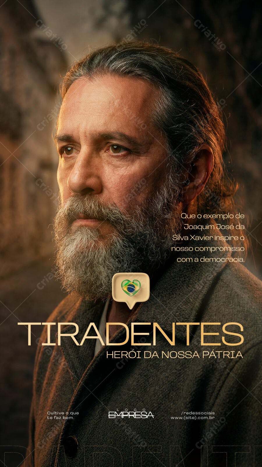 Story Instagram Tiradentes 21 de Abril PSD Editável