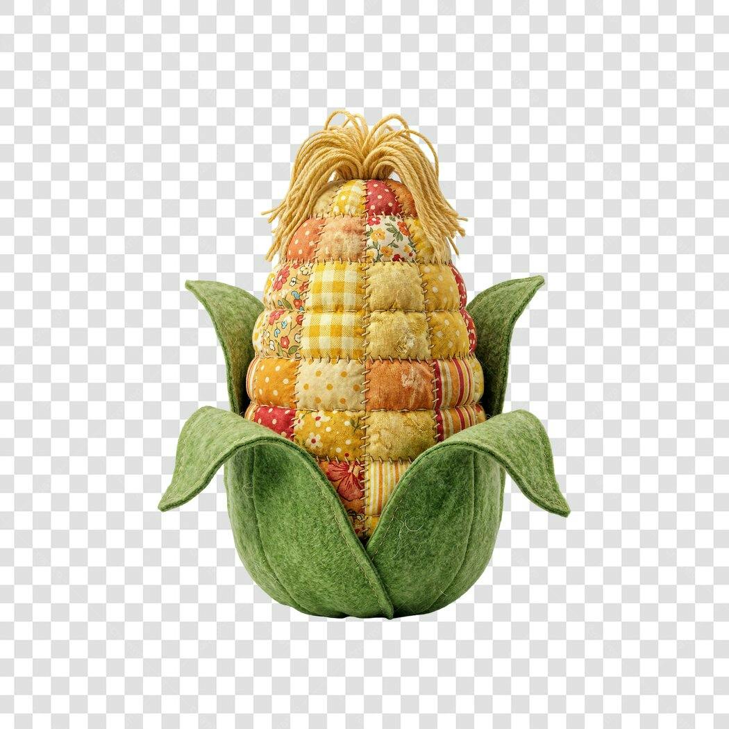 Elemento Decorativo Milho Festa Junina Junho PNG Fundo Transparente