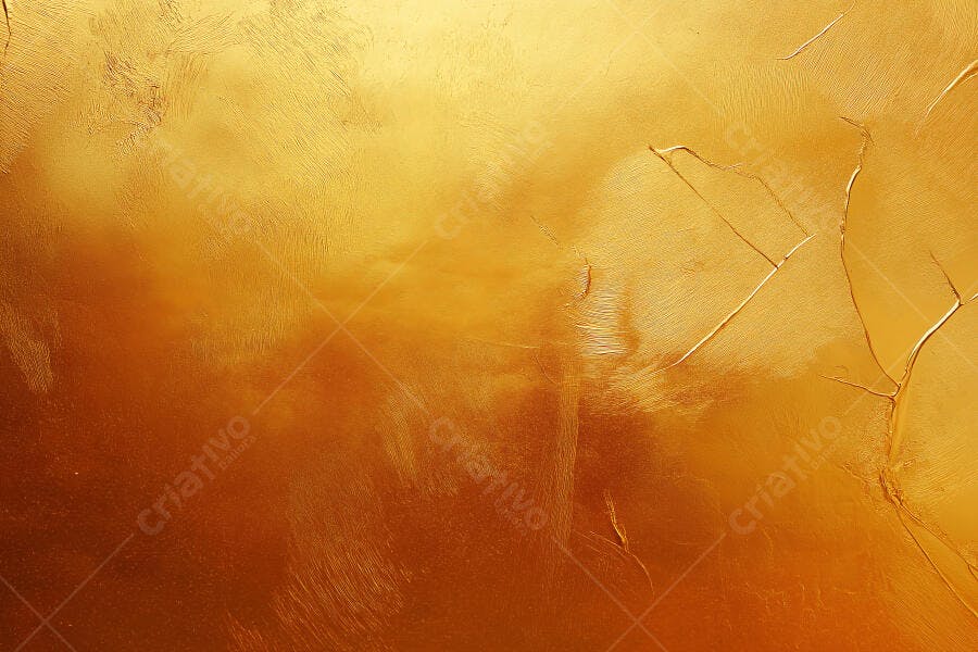 Foto Textura Dourada Abstrata Brilhante Fundo Metálico