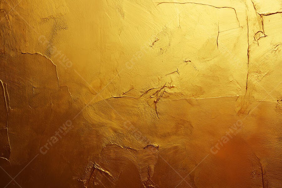 Foto Textura Dourada Metálica Abstrata Brilho Luxuoso