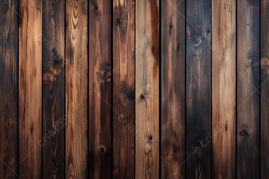 Foto Textura Madeira Rústica Marrom Escura Vertical