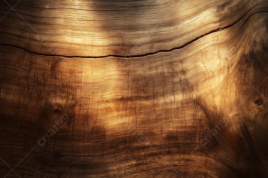 Foto Textura Madeira Rústica Marrom Escuro com Rachadura