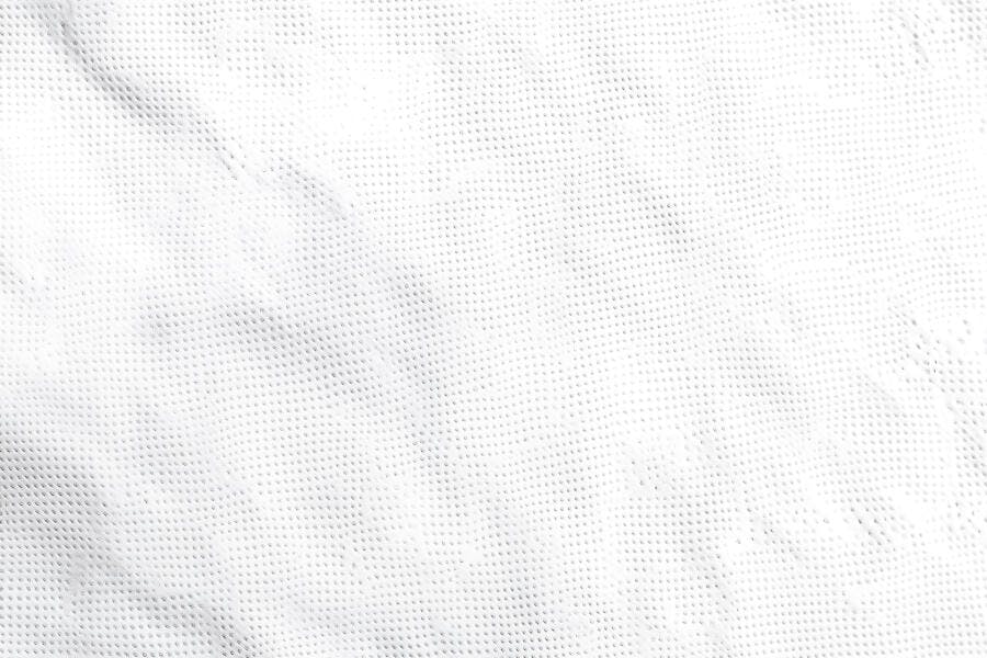 Foto Textura Tecido Branco Algodão Amassado Fundo Abstrato