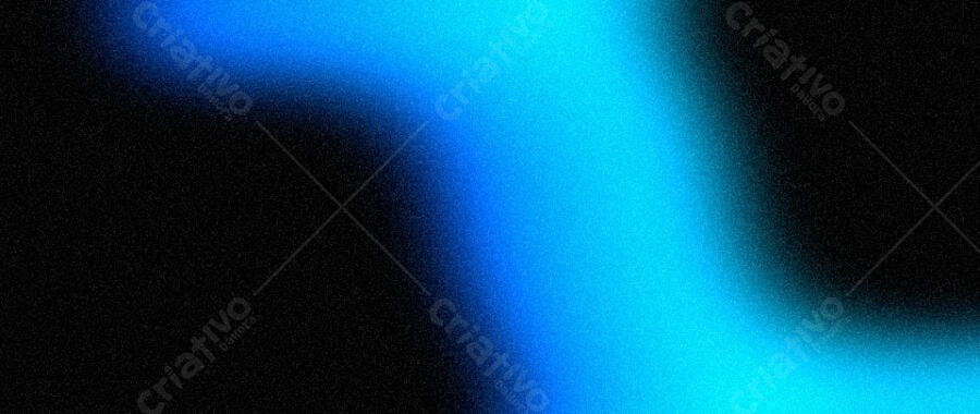 Foto Abstrata Fundo Preto Luz Neon Azul Gradiente