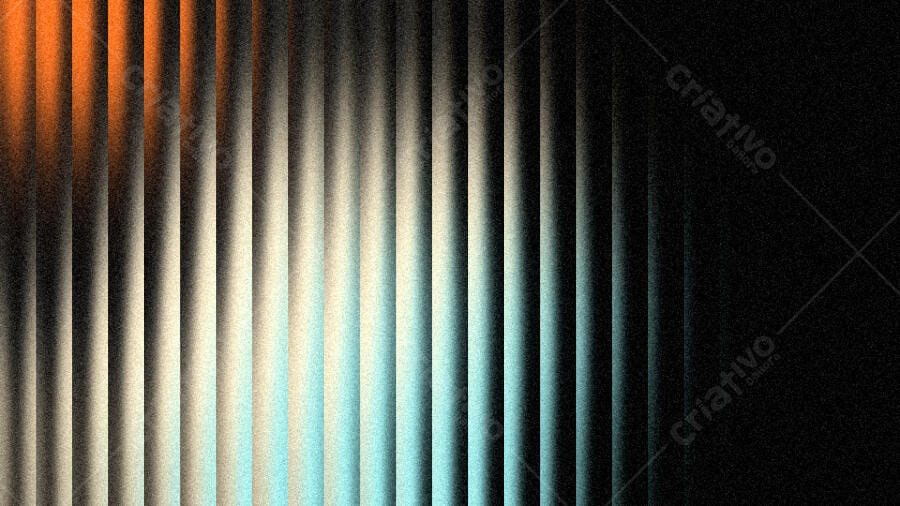 Foto Abstrata Linhas Verticais Gradiente Laranja Azul Escuro