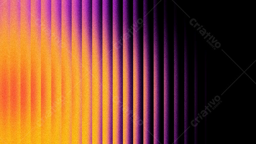 Foto Abstrata Linhas Verticais Gradiente Laranja Roxo Escuro