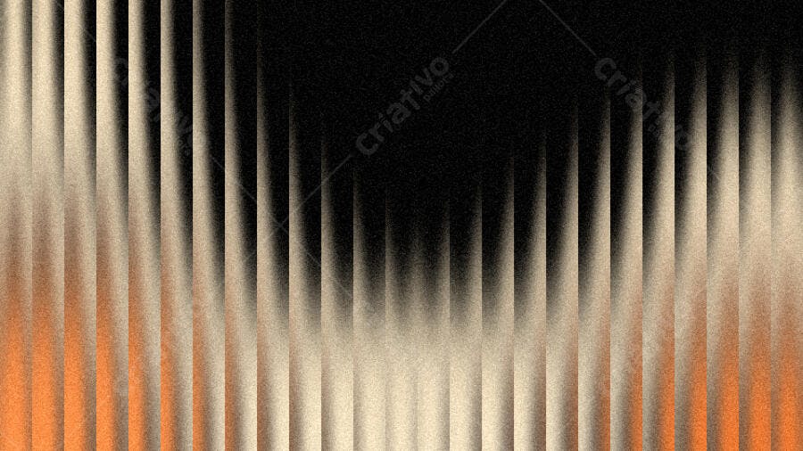 Foto Abstrata Linhas Verticais Gradiente Preto Laranja Textura