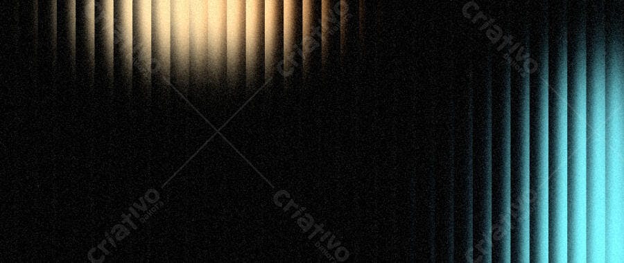 Foto Fundo Abstrato Listras Verticais Luz Neon Azul Amarelo