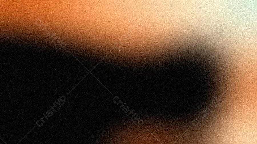 Foto Fundo Gradiente Abstrato Laranja Preto Textura Granulada
