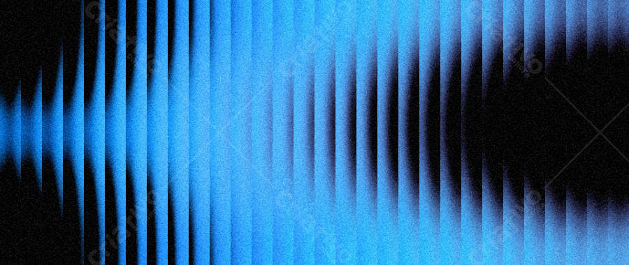 Fundo Abstrato Azul e Preto com Linhas Verticais Gradiente