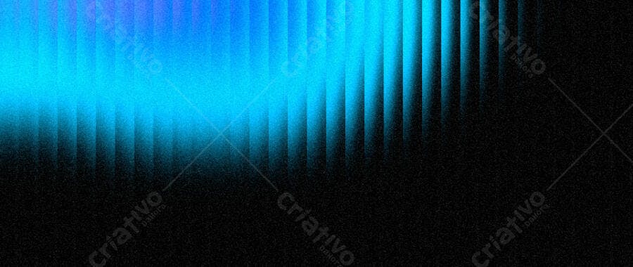 Fundo Abstrato Azul Neon com Linhas Verticais Escuras