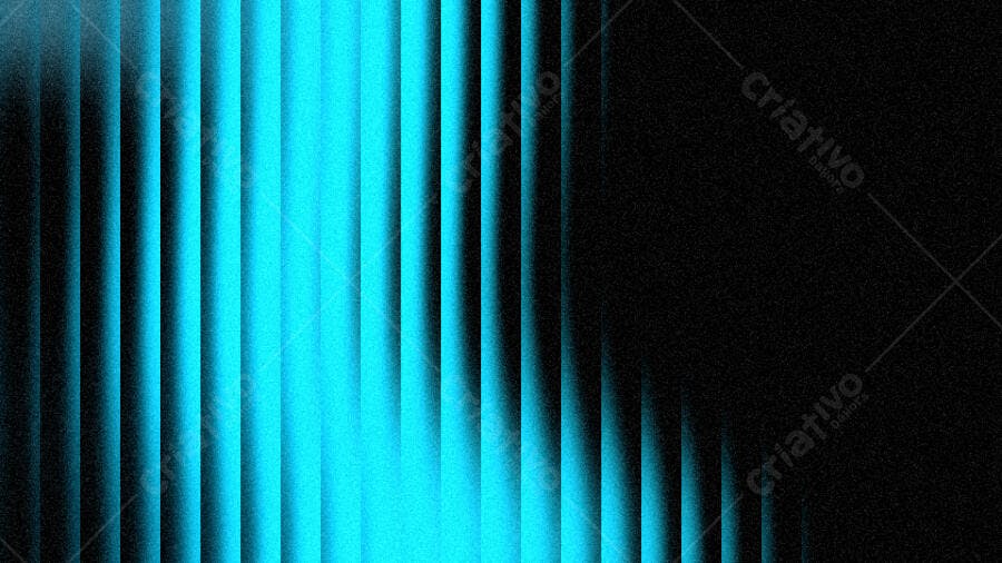 Fundo Abstrato Azul Neon Vertical Linhas Brilhantes Preto