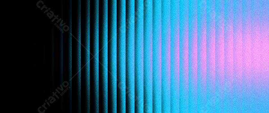 Fundo Abstrato Gradiente Neon Azul Rosa Preto Linhas Verticais