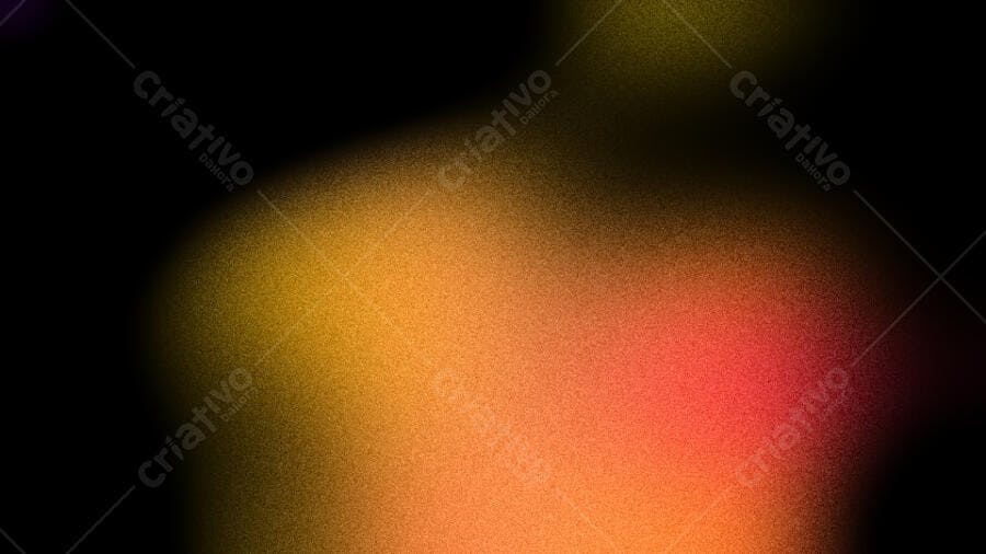 Fundo Abstrato Gradiente Vibrante Preto Laranja Vermelho Amarelo