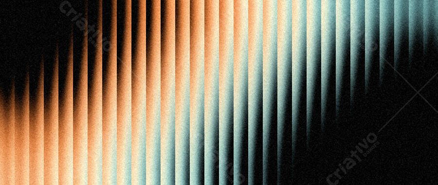 Fundo Abstrato Listras Verticais Degradê Laranja Azul Escuro