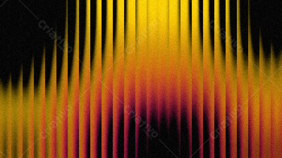 Fundo Abstrato Listras Verticais Gradiente Amarelo Vermelho Preto