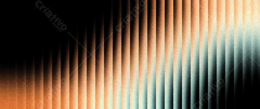 Fundo Abstrato Listras Verticais Gradiente Laranja Azul Preto