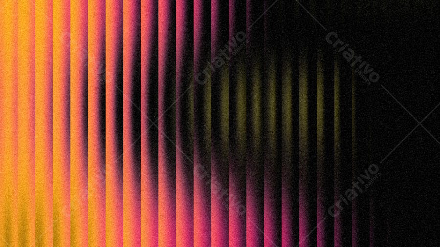 Fundo Abstrato Listras Verticais Gradiente Laranja Rosa Preto