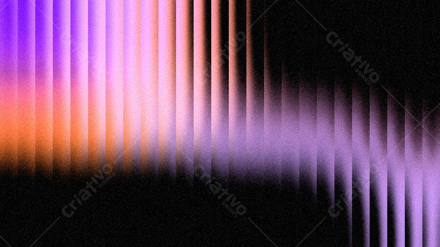 Fundo Abstrato Vertical Degradê Roxo Laranja Preto Textura Ruído
