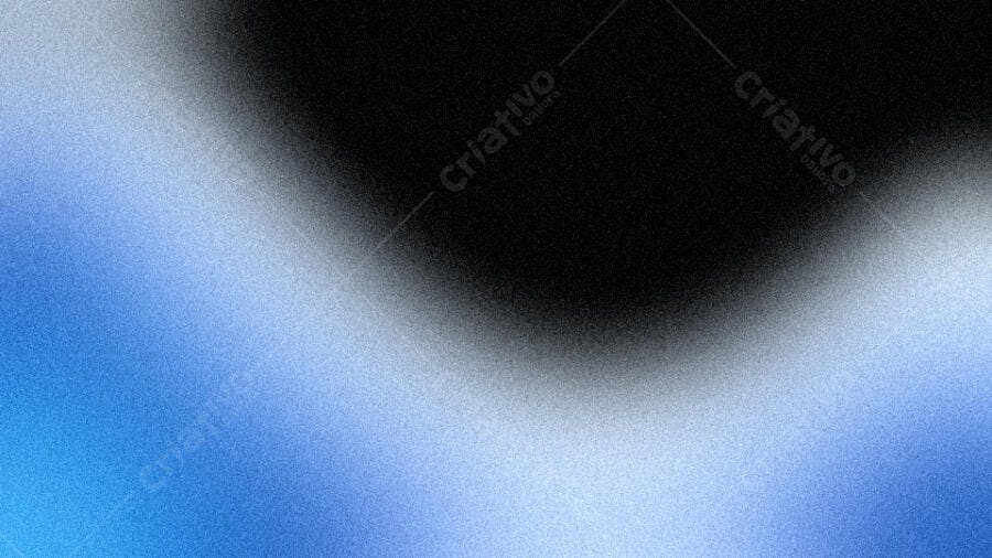 Fundo Gradiente Abstrato Azul Preto Textura Granulada