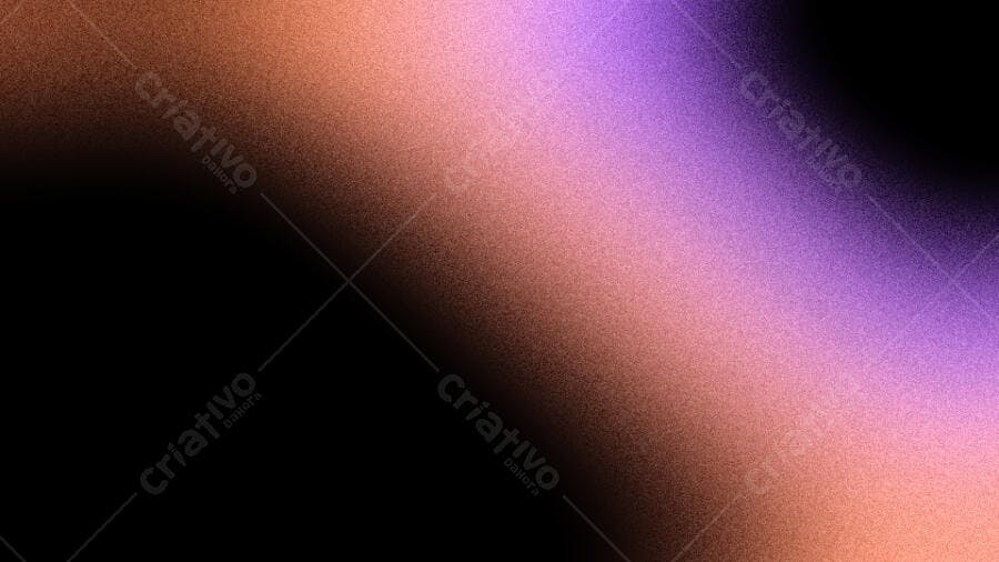 Fundo Gradiente Abstrato Roxo Laranja Preto Textura Granulada