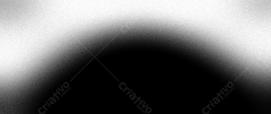 Fundo Gradiente Preto e Branco com Textura Granulada Abstrato