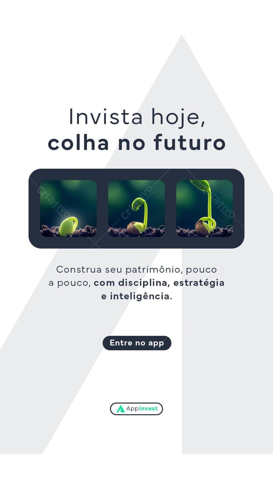 Story Instagram Investimento Finanças PSD Editável