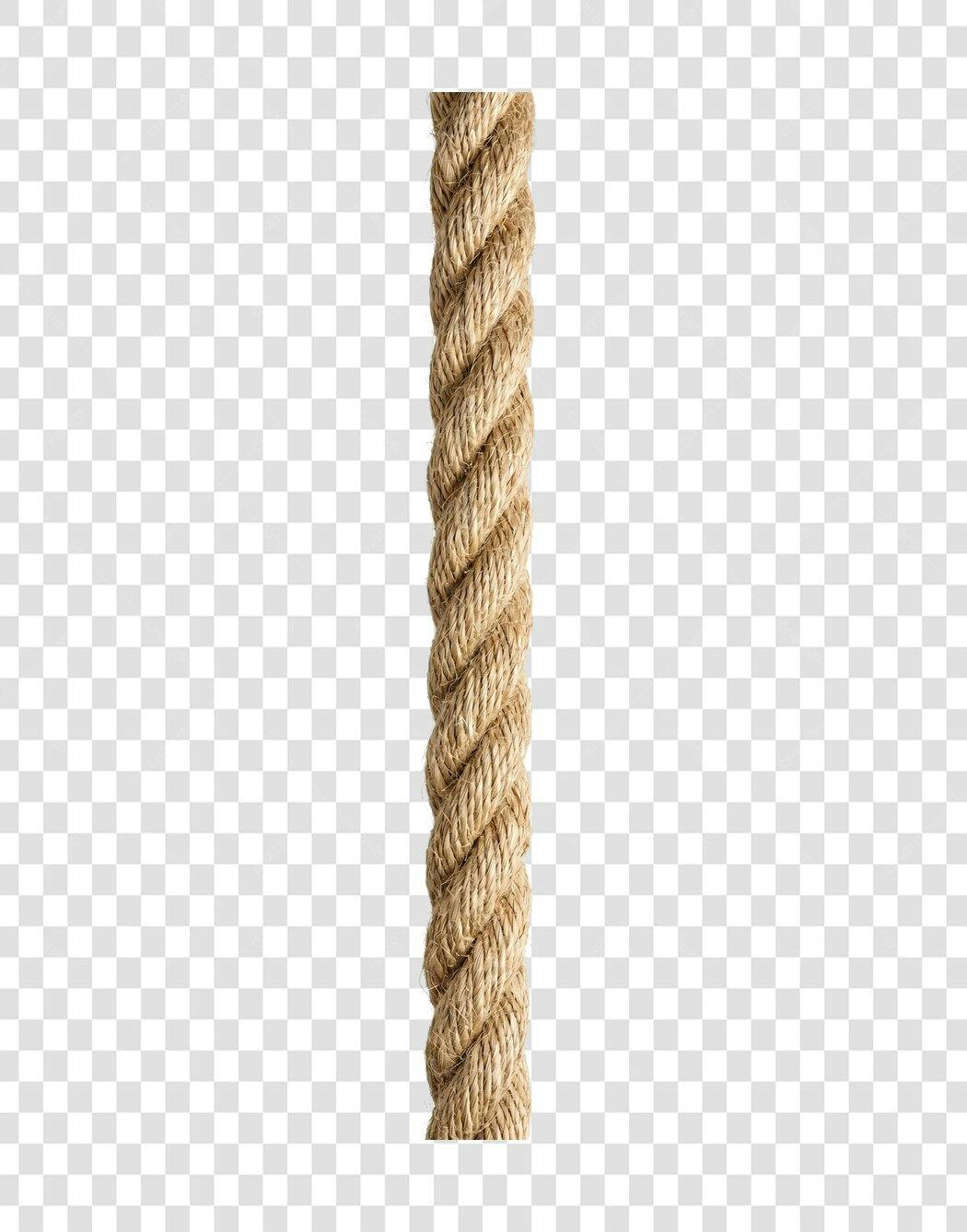 Foto Recortada Corda Náutica Marrom PNG Fundo Transparente
