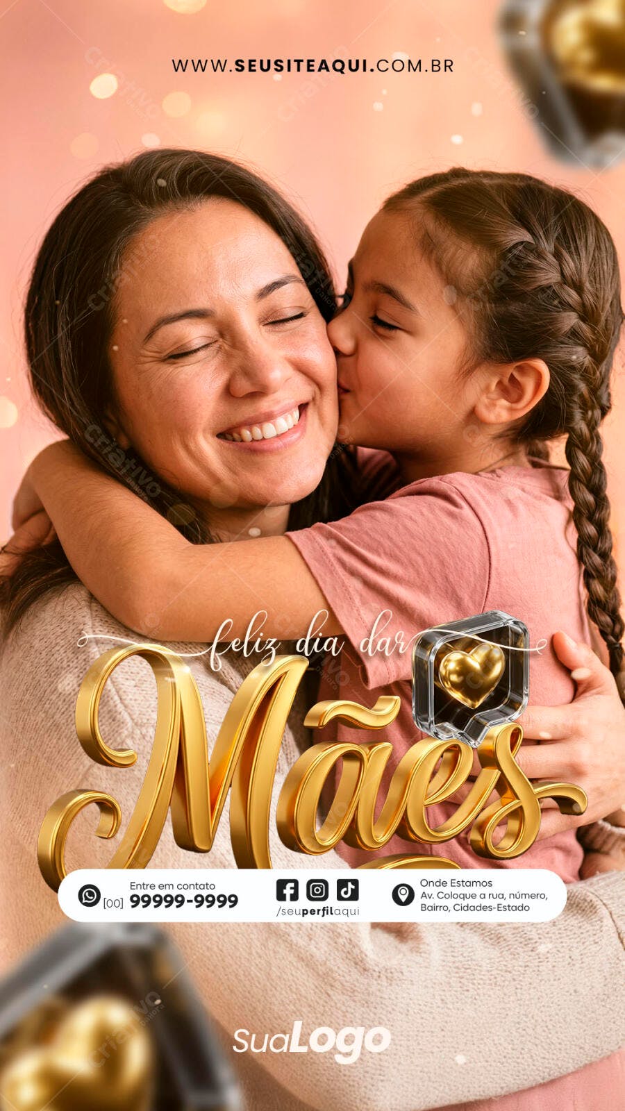 Story Dia das Mães Promoção Loja Presentes PSD Editável