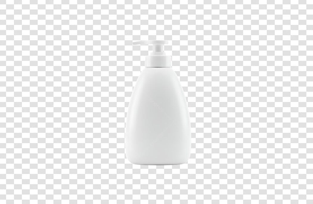 Foto Recortada Frasco Sabonete Líquido Branco PNG Fundo Transparente