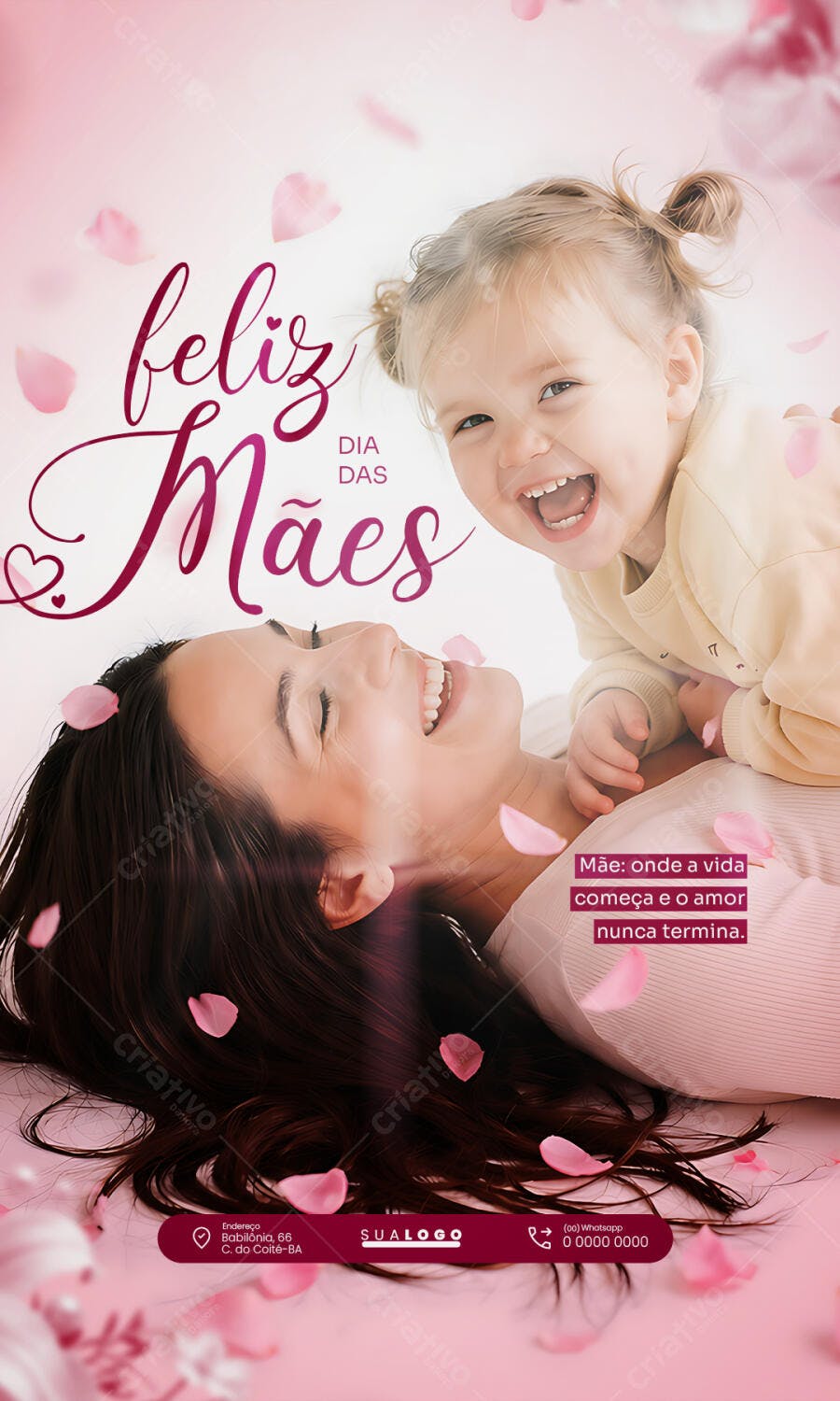 Story Dia das Mães Maio Comércio Geral PSD Editável