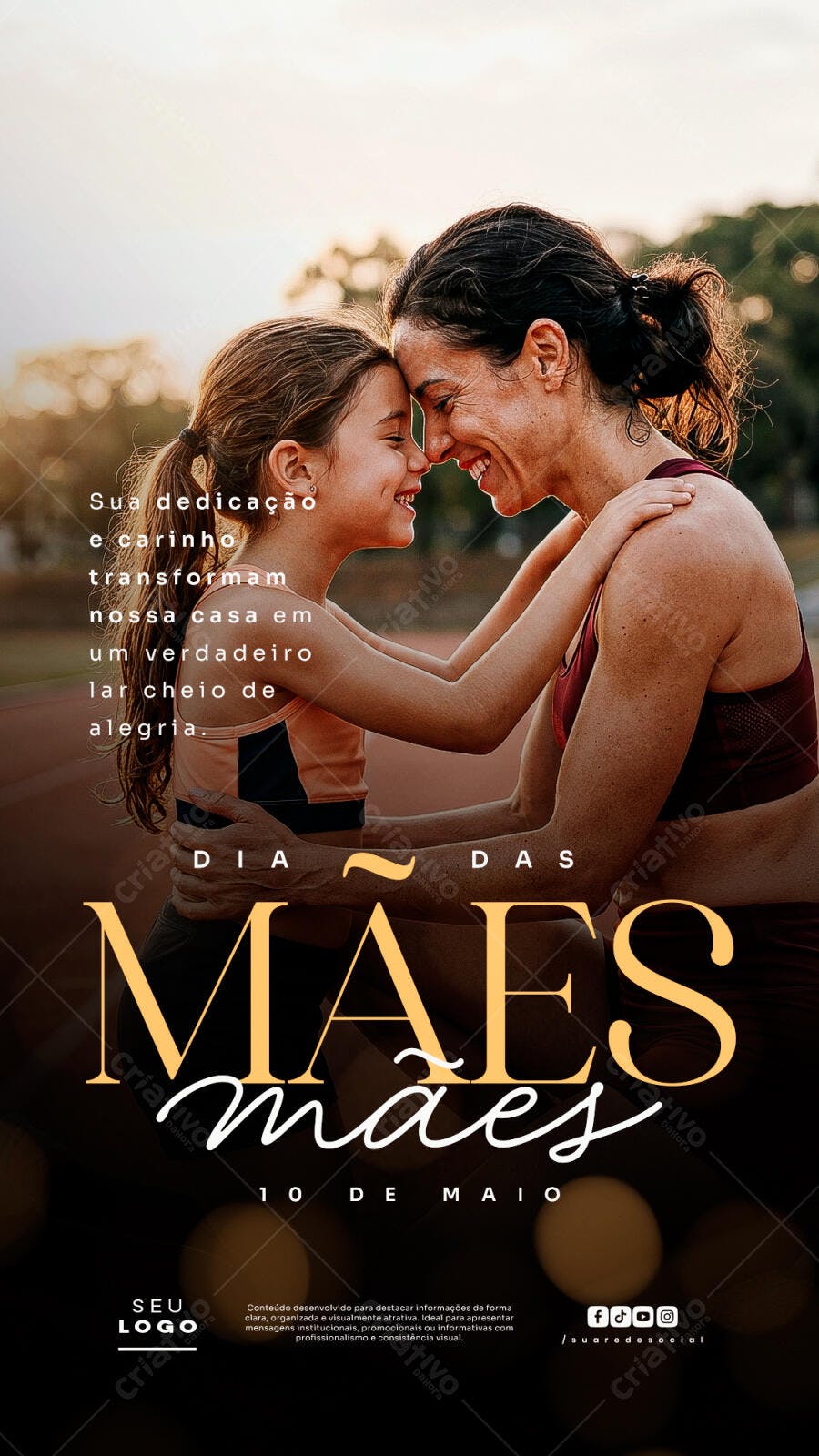 Story Dia das Mães 10 de Maio PSD Editável