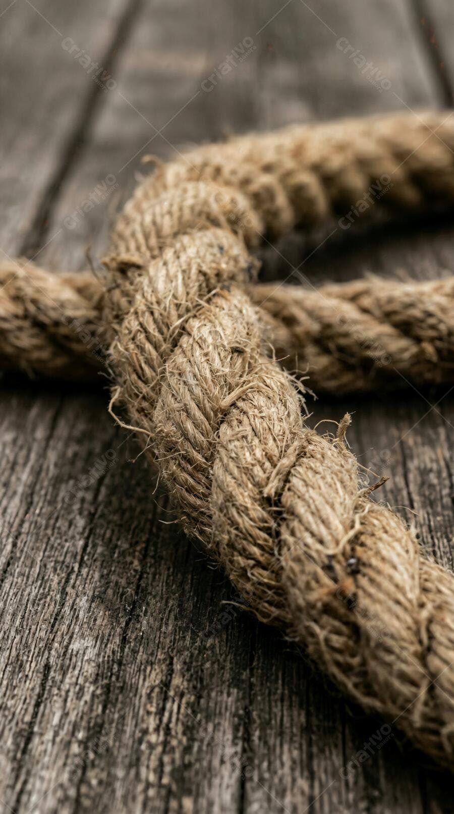 Foto Corda de Sisal Textura Rústica Madeira Envelhecida