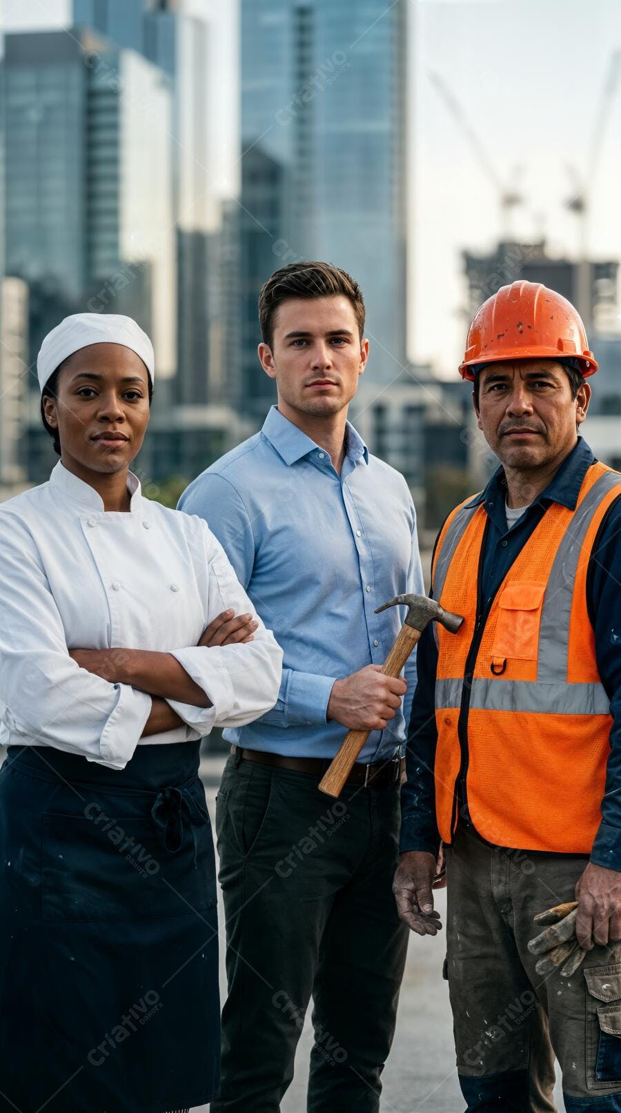 Foto Profissionais Diversos Chef Engenheiro Construtor Urbano